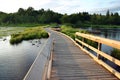 Sunset Burnaby lake Royalty Free Stock Photo