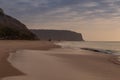 Sunset at cabo ledo beach. Angola. Royalty Free Stock Photo