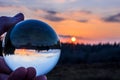 Cadnams pool sunset crystal ball