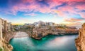 Sunset at Cala Paura gulf