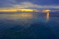 Sunset Calm Indian Ocean