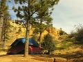 Sunset campground, Bryce Canyon National Park Royalty Free Stock Photo