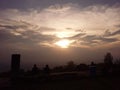 Sunset In Candi Ijo Yogyakarta