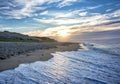 Sunset at Cape Cod National Seashore, Massachusetts Royalty Free Stock Photo