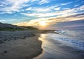 Sunset at Cape Cod National Seashore Royalty Free Stock Photo