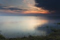 Sunset at Cape Hatteras, North Carolina Royalty Free Stock Photo