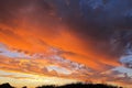 Sunset at Cape Range National Park, Western Australia Royalty Free Stock Photo