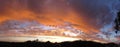 Sunset at Cape Range National Park, Western Australia Royalty Free Stock Photo