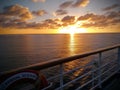 Sunset from carnival ecstacy