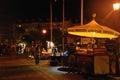 Sunset Celebration at Mallory Square, Key West on the Florida Keys Royalty Free Stock Photo