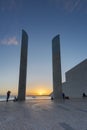 Sunset from Champalimaud Centre