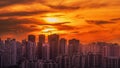 Sunset of Chongqing