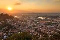 Sunset cityscape Antananarivo