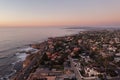 Sunset Cliffs in San Diego, California Royalty Free Stock Photo