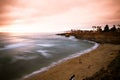 Sunset cliffs San Diego California Royalty Free Stock Photo