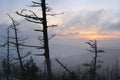 Sunset, Clingman's Dome Royalty Free Stock Photo