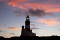 Cape Agulhus Lighthouse at sunset