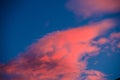 Sunset clouds Royalty Free Stock Photo
