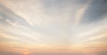 Sunset and cloudy blue sky wallpaper Royalty Free Stock Photo