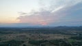 Sunset with Cloudy Sky in Thailand