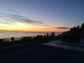 Sunset at the coast of Redwood National and State Parks