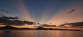 Sunset in Coiba National Park