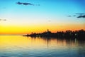 Sunset in Colonia del Sacramento, Uruguay Royalty Free Stock Photo