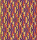 Sunset color celtic knot background