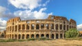 Colosseum Rome Sunset Royalty Free Stock Photo