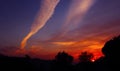 Sunset colours Indian Himalayas