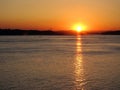 Sunset On The Columbia River