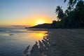 Sunset in Coral Coast, Viti Levu Island, Fiji