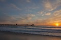 Almost Sunset on Coronado Island, California Royalty Free Stock Photo