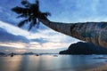 Sunset at Corong Corong beach, Palawan, Philippines