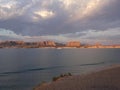 A sunset cruise at lake powell, utah