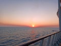 Sunset, Cruise Ship, Bar Server, Shiplife, Seaman