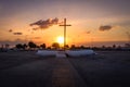 Sunset at Cruzeiro Square - Brasilia, Distrito Federal, Brazil