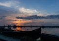 Sunset in the Danube Delta