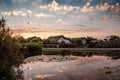 Sunset in Danube Delta