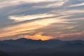 After Sunset from Daringbadi Sunset Point at Odisha in India