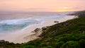 Sunset at De Hoop Nature reserve South Africa Western Cape Royalty Free Stock Photo