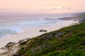 Sunset at De Hoop Nature reserve South Africa Western Cape Royalty Free Stock Photo