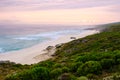 Sunset at De Hoop Nature reserve South Africa Western Cape Royalty Free Stock Photo