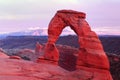 Sunset Delicate Arch Utah USA Royalty Free Stock Photo