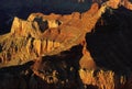 Sunset detail, Cardenas Butte, Grand Canyon National Park, Arizona