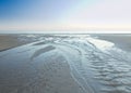 Sunset at Druridge Bay. Northumberland. England. UK.