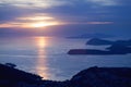 Sunset in Dubrovnik Royalty Free Stock Photo
