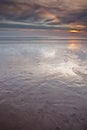 Sunset at Dunraven Bay Royalty Free Stock Photo