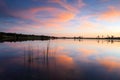 Sunset Duralia Lake Penrith Australia