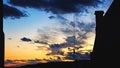 Sunset at El Vendrell, Baix Penedes, Tarragona